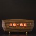 Nixie Tube Clock with New and Easy Replaceable IN-12 Nixie Tubes, Motion Sensor, Visual Effects, RGB Backlight, Christmas Gift