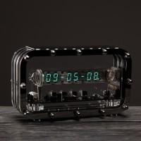 Adafruit Ice Tube Clock IV-18 VFD Nixie Era Tube Clock Unique Gift for Him Dad Brother Anniversary Birthday 